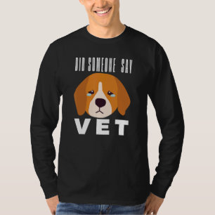 Zei iemand dierenarts kat hond enge kostuum 5 t-shirt