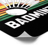 Zei iemand een grappige badmintonshuttle? poster (Hoek)