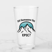 Zei iemand Epic? Glas (Voorkant)