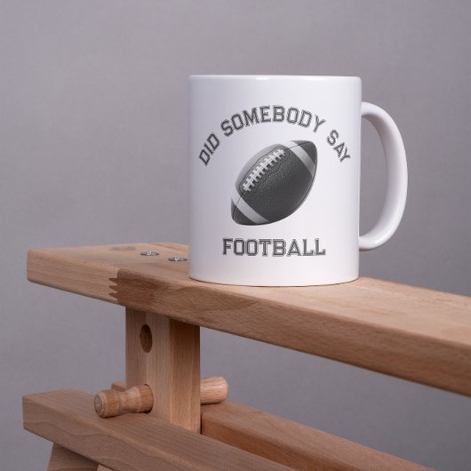 Zei iemand Football? Koffiemok