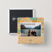 Zei iemand goedkoop? vierkante button 5,1 cm (Voorkant /achterkant)