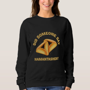 Zei iemand Hamantashen grappig Purim Queen Est Trui