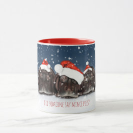 Zei iemand Mince Pies, Christmas Hippo Mok