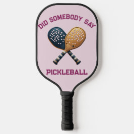 Zei iemand Pickleball? Pickleball Paddle