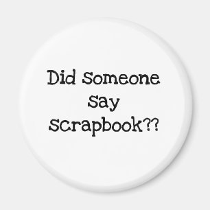 Zei iemand plakboek? magneet