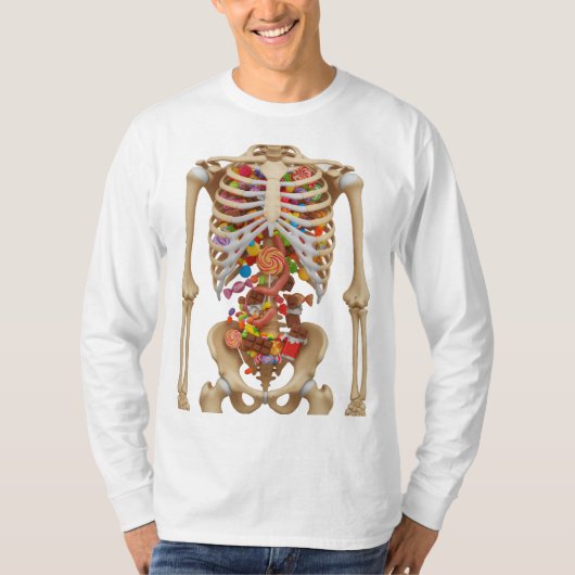 Zei iemand Snoep Tshirt met lange mouwen Halloween (Voorkant)