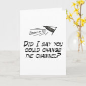 Zei ik dat je het kanaal kon veranderen? kaart (Gele Bloem)