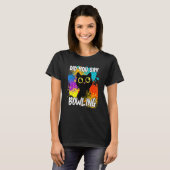Zei Je Bowling Zwarte Kat T-shirt (Voorkant volledig)