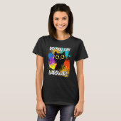 Zei je hardware zwarte kat t-shirt (Voorkant volledig)