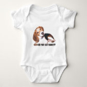 Zei je konijn? Beagle Romper (Voorkant)