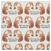 Zei je konijn? Stof beagle om over te schakelen (Swatch)