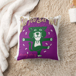 Zei je lopen? Funny Dog Sierkussen