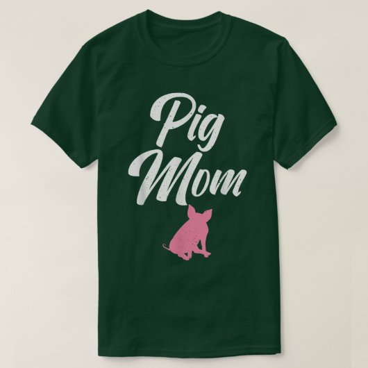 Zei Mom Zei Eigenaar Zei Boer Zei Moeder  T-shirt (Design voorkant)