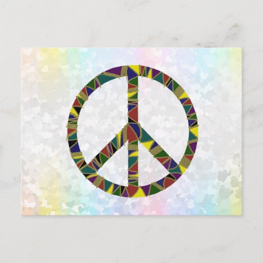 Zeichen für Frieden Briefkaart (Voorkant)