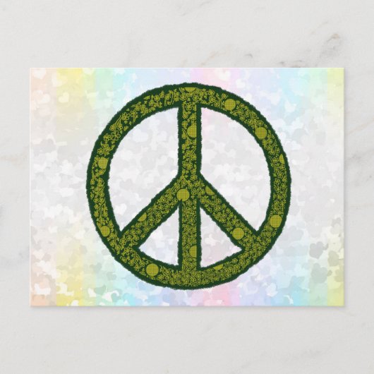 Zeichen für Frieden Postkarte Briefkaart (Voorkant)