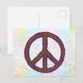 Zeichen für Frieden Postkarte Briefkaart (Voorkant / Achterkant)
