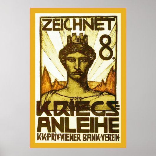 Zeichnet 8 ~  Wereldoorlog 1 Poster (Voorkant)