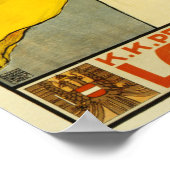 ZEICHNET KRIEGSANLEIHE War Bonds Austria Hongarije Poster (Hoek)