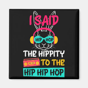 Zeiden Hip The Hipty tegen Hop Hip Hop Bunny Grapp Magneet