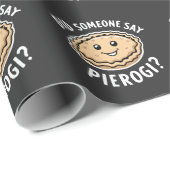 Zeiden sommigen pierogi Poolse schotel Cadeaupapier (Rol Hoek)