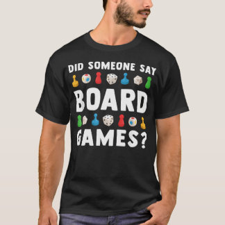 Zeiden we bordspellen grappig t-shirt