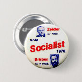 Zeidler-Brisben jugate - Button (Voorkant /achterkant)