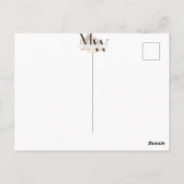 Zeil over de Blauwe Oceaan Briefkaart (Achterkant)