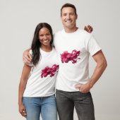 Zeil & Stijlvolle ABSTRACTE BLOEM Draagbaar T-shirt (Unisex)