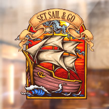 Zeil Zetten En Gaan Zeilboot Nautilus Kunst