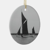 Zeilakker Reminder Keramisch Ornament (Rechts)