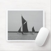 Zeilakschip herinnering muismat (Met muis)