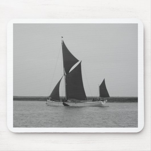 Zeilakschip herinnering muismat (Voorkant)