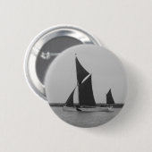 Zeilakschip herinnering ronde button 5,7 cm (Voorkant /achterkant)