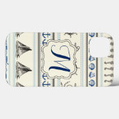 Zeilanker Nautisch Monogram Samsung 4 Hoesje (Achterkant (horizontaal))