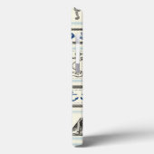 Zeilanker Nautisch Monogram Samsung 4 Hoesje (Achterkant / Links)