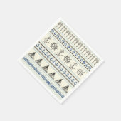 Zeilanker nautische touw knoop zeilservetten servet (Hoek)