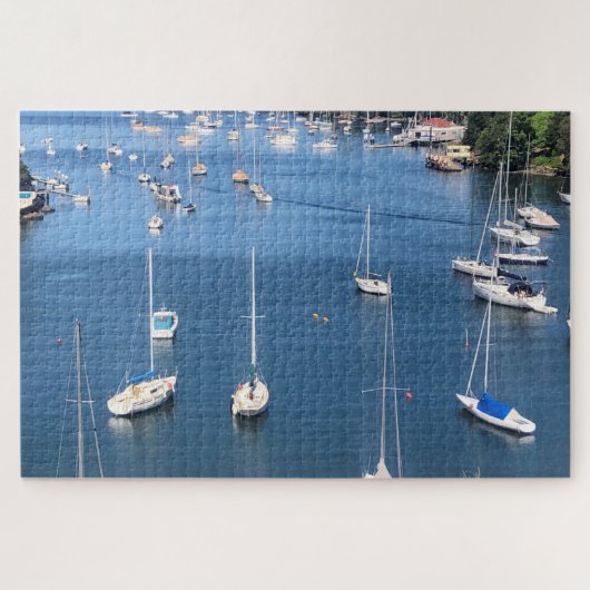 zeilbaai legpuzzel (Horizontaal)