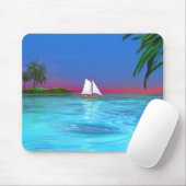 Zeilblauw Muismat (Met muis)