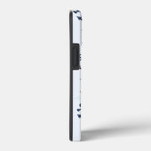 Zeilboat en anker Pattern Blue Case-Mate iPhone Case (Achterkant / Rechts)