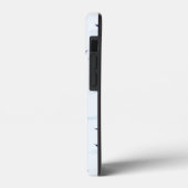 Zeilboat en anker Pattern Blue Case-Mate iPhone Case (Achterkant / Links)