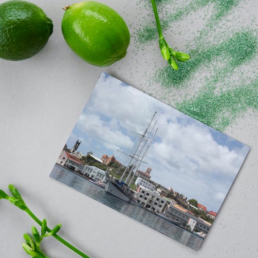 Zeilboat in Grenada Briefkaart