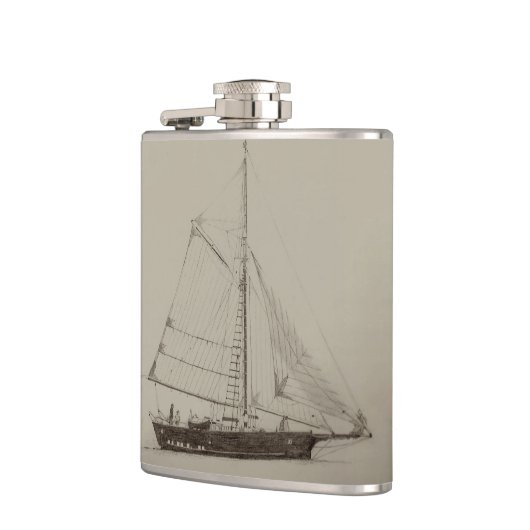 Zeilboerkolf Heupfles (Links)