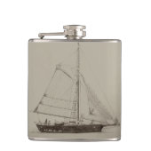 Zeilboerkolf Heupfles (Voorkant)