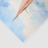 Zeilboot 1 Decoupage papier (Detail)