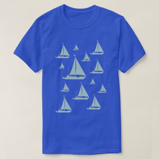 Zeilboot 1 t-shirt (Design voorkant)