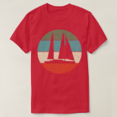 zeilboot 3 t-shirt (Design voorkant)