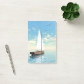 Zeilboot - 3D rendering Post-it® Notes (Kantoor)