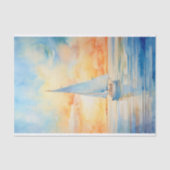 Zeilboot 4 Decoupage papier (Voorkant)