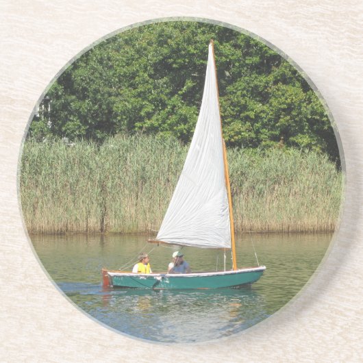 Zeilboot 4 Onderzetter (Voorkant)