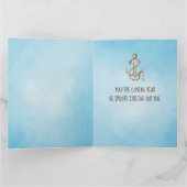 Zeilboot 50e Verjaardag Kaart (Binnen)